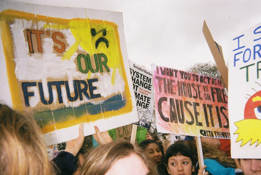 Reflecting on global climate change protests