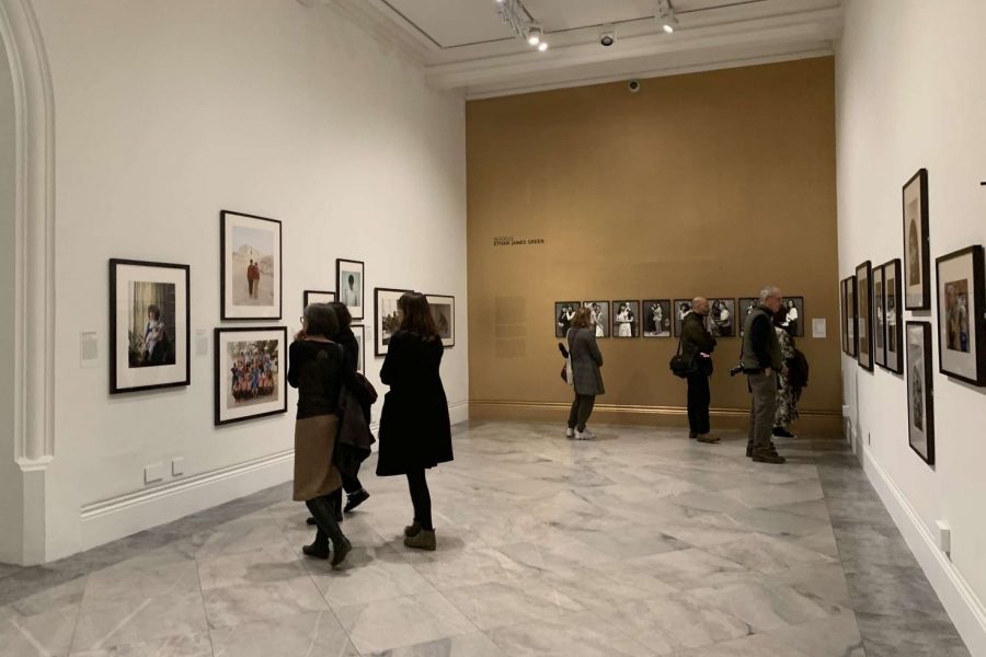 Spectators+of+the+Taylor+Wessing+Photographic+Portrait+Prize+2019+exhibition+at+the+National+Portrait+Gallery+flock+to+view+the+unique+photography.