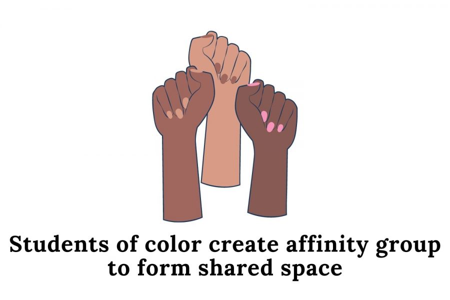 Students of color at the school now have an affinity group dedicated to providing a shared space specifically for their experiences. The group had its first meeting Nov. 19.