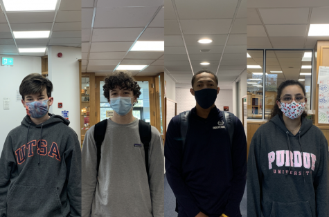 Kingston Bridges (’24), Sam Hamilton (’23), Brian Lewis (’22) and Basmah Alfayez (’21) are new to the High School this year amidst the COVID-19 pandemic. Now having made it to the final quarter of the school year, these students reflect on the experience of being new during this unusual year.