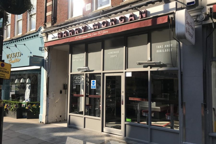 Harry+Morgan%2C+located+on+St+John%E2%80%99s+Wood+High+Street%2C+closes+April+27+after+being+open+for+more+than+72+years.+The+Jewish+New+York-style+restaurant+and+deli+was+known+for+its+chicken+noodle+soup+and+salt+beef+sandwiches.