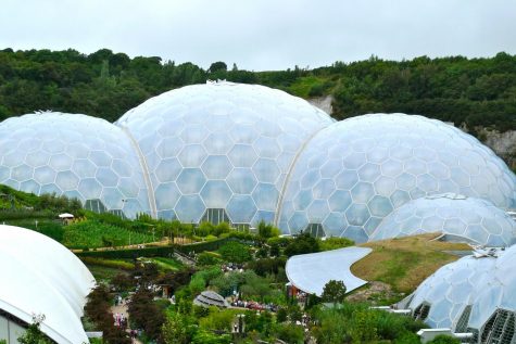 The Eden Project, located in Cornwall, nurtures plant life in biomes – large, environmentally-friendly domes. In 2001, the organization opened to the public with the objective of conserving nature and making it accessible to all.