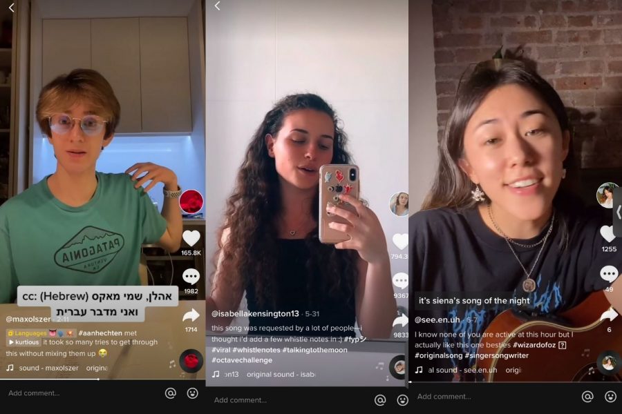 Former students Max Olsher (’21), Isabella Mattera (’20) and Siena Moran (’19) continue to gain massive followings on TikTok. These creators have attempted to use their platforms to educate followers on a range of topics to incite long-term change. 