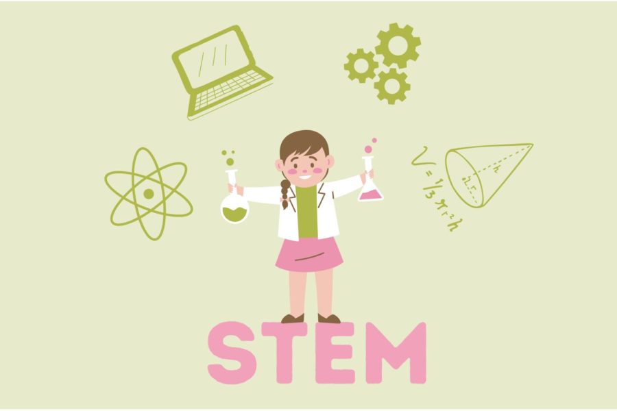 In current society, a lack of women in the STEM workforce is present, predominantly caused by direct discrimination against gender and enforcement of stereotypes that understate female skill in scientific fields. To inspire young girls to join STEM sectors, we must integrate female-based role models in our education systems and communities.