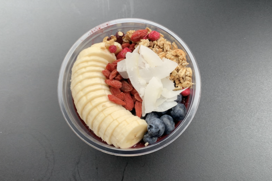 Opinions Editor: Print Emma Lucas, Culture Editor: Print Anahi Pellathy and Sports Editor: Online Tristan Weiss review açaí restaurants across London. Each editor rates each bowl based on various categories: originality, price, taste and presentation. 