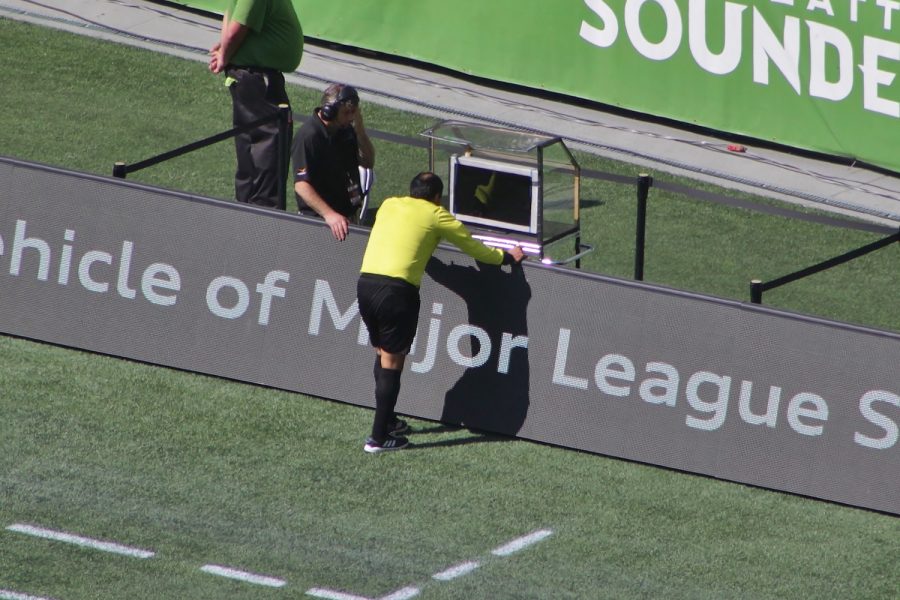 Video Assistant Referee (VAR) is a technology developed to detect offsides and fouls in soccer games that the referee cannot accurately witness. Reporter Adrian Caillaux Diaz, Colton Stenson (’26) and Alessandro Arpaio (’26) debrief the effects of VAR on the soccer world stage.
