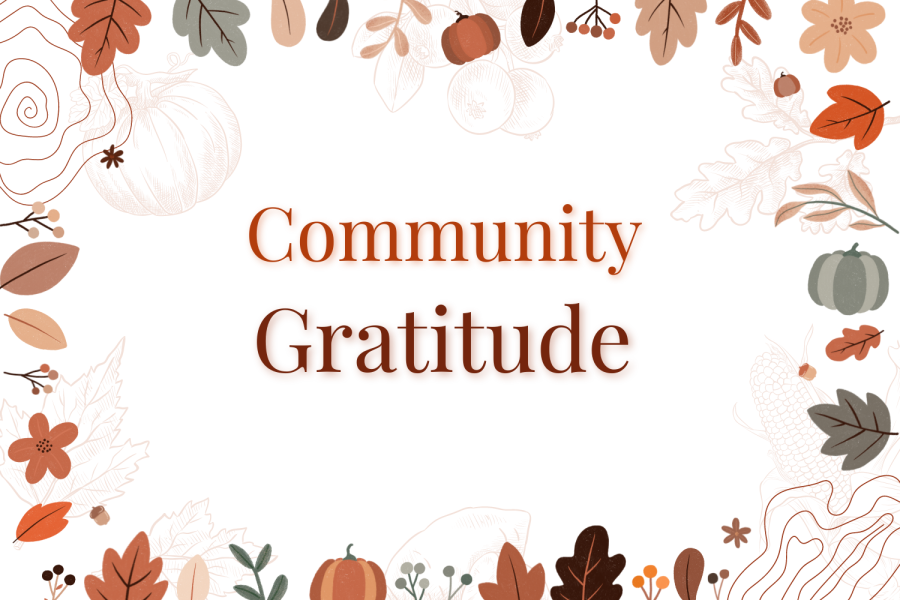 Students consider what they are thankful for in light of Thanksgiving. Whether it be preparing a meal or spending time with family, students share their different connections to the holiday. 