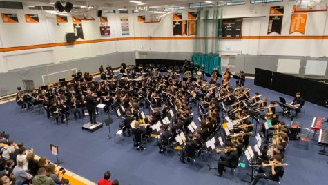 Middle, High School band students perform in Band-O-Rama