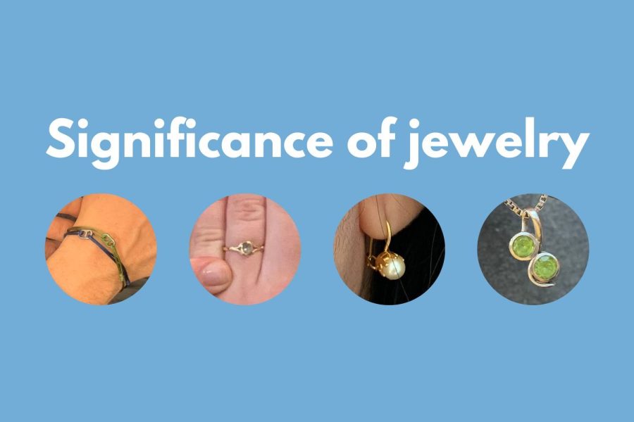 For various students and faculty, jewelry is a way to express values, such as family, sustainability and favorite memories.