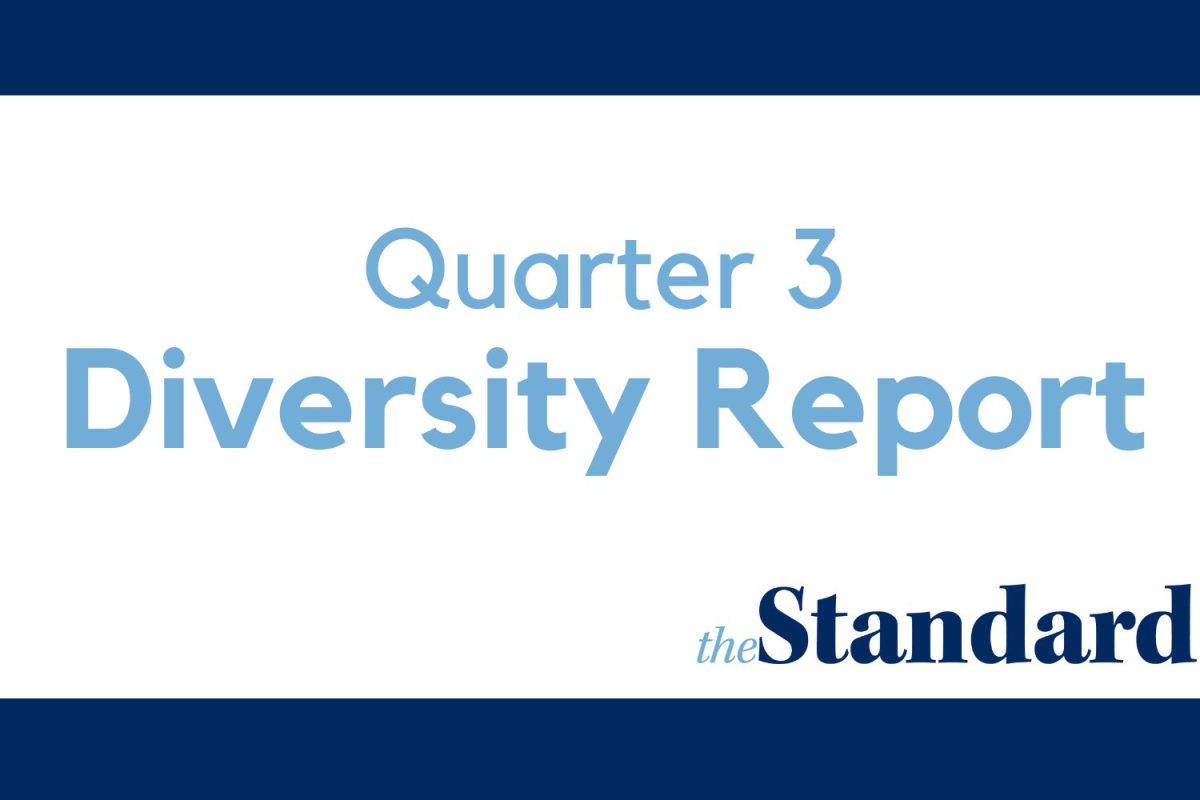 The editorial board publishes data compiled from Jan. 8 to March 8 on sources interviewed for stories in print and online. This is the first time The Standard has published a comprehensive dataset to reflect on the publications goals set out in the Diversity Statement.